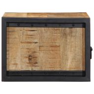 Нощно шкафче 40x35x25 cm Масивна груба дървесина Манго