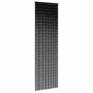 Завеса за врата срещу насекоми Тъмно сиво 56x185 cm Бамбук