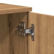 ТВ шкаф, занаятчийски дъб, 140x35x40 см, инженерно дърво