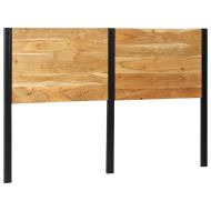 табла за глава 160 cm масивна дървесина акация и желязо