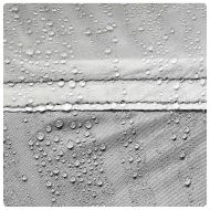 Шатра за басейн с подвижна муха & Мрежести стени сива 512x458cm