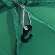 Шатра за басейн с подвижна муха & Мрежести стени Морско зелено
