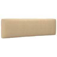 Градинска палетен среден диван сив импрегнирано борово дърво