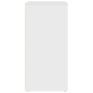 Сайдборди, 2 бр, бели, 79x38x80 см, инженерно дърво