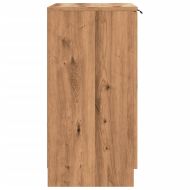 Шкаф за обувки дъб артизан 59x35x70 см инженерна дървесина