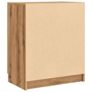 Шкаф за обувки дъб артизан 59x35x70 см инженерна дървесина