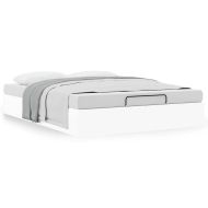 Османска рамка за легло без матрак, 140x200 см, изкуствена кожа