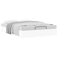 Османска рамка за легло без матрак, 140x200 см, изкуствена кожа