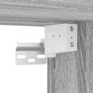 Гаражен стенен шкаф Сива сонома Инженерно дърво