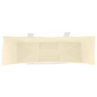 Хартиени торбички 50 бр с дръжки жълти 54x15x49 см