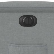 Електрически наклоняем стол, светлосив, текстил