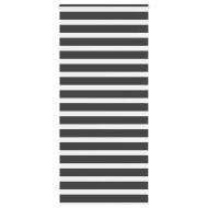 Зеброва щора черна 95x200 см Ширина на плата 90,9 см полиестер