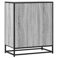 Сайдборд, сив сонома, 62x35x76 см, инженерно дърво