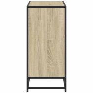 Шкаф за книги Дъб Сонома 80,5x35x76 cm Инженерна дървесина