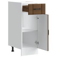 Кухненски шкаф Lucca, кафяв дъб, инженерна дървесина