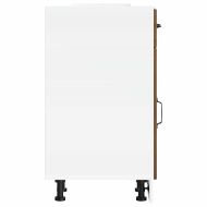 Кухненски шкаф Lucca, кафяв дъб, инженерна дървесина