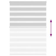 Зеброва щора 95x100 см Ширина на плата 90,9 см Полиестер