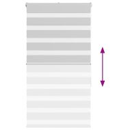 Зеброва щора 85x100 см Ширина на плата 80,9 см Полиестер