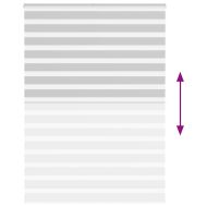 Зеброва щора 160x230 см ширина на плата 155,9 см полиестер