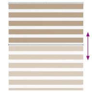 Зеброва щора 120x150 см ширина на плата 115,9 см полиестер