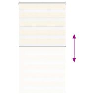 Зеброва щора 85x150 см Ширина на плата 80,9 см Полиестер