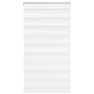 Зеброва щора бял 90x100 см ширина на плата 85,9 cm полиестер