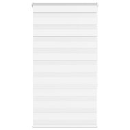 Зеброва щора бял 75x150 см Ширина на плата 70,9 см Полиестер