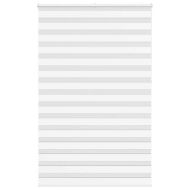 Зеброва щора бял 145x230 см Ширина на плата 140,9 см полиестер