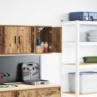 гараж стена кабинет старо дърво инженерна дървесина