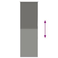 Ролкова щора Blackout Сив 55x150 cm Ширина на плата 50,7 cm