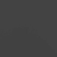 Кашпа, черна, 200x40x80 см, студеновалцувана стомана