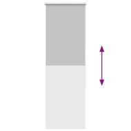 Ролетна щора Blackout Светло сиво 45x130 cm Ширина на плата