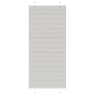 Плисирана щора Светло сиво 95x200 cm Ширина на плата 94,4 cm