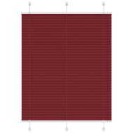 Плисирана щора Бордо червено 110x150 cm Ширина на плата 109,4cm