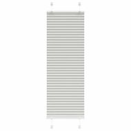 Плисирана щора Светло сиво 50x150 cm Ширина на плата 49,4 cm