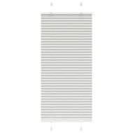 Плисирана щора Светло сиво 65x100 cm Ширина на плата 64,4 cm