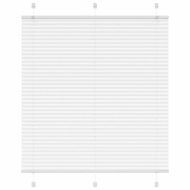 Плисирана щора Бяла 115x150 cm Ширина на плата 114,4 cm