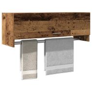 Гардероб от старо дърво 100x32,5x35 cm Инженерна дървесина