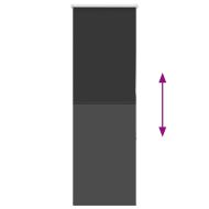 Ролетна щора Blackout Black 50x150 cm Ширина на плата 45,7 cm