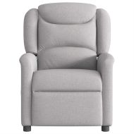Recliner Chair Cloud Grey Fabric