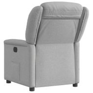 Recliner Chair Cloud Grey Fabric
