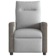 Recliner Chair Cloud Grey Fabric