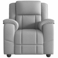 Recliner Chair Cloud Grey Fabric