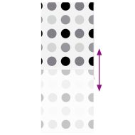 Ролетна щора за баня 110x240 см Ширина на плата 106 см