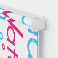 Ролетна щора за душ с касета 70x240 см Ширина на плата 66 см