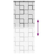 Ролетна щора за душ с касета 110x240 см Ширина на плата 106 см