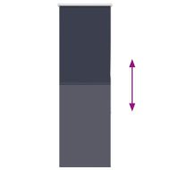 Ролкова щора Blackout морски 60x150 см Ширина на плата 55,7 см