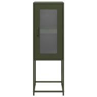 Шкаф маслиненозелен 36x39x107 cm Студено валцувана стомана