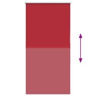 Ролетна щора Blackout червен 70x150 см ширина на тъканта 65,7см