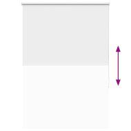 Ролкова щора Blackout бял 110x150 см Ширина на плата 105,7 см